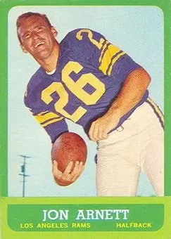 1963 Topps #40 - Jon Arnett - Los Angeles Rams
