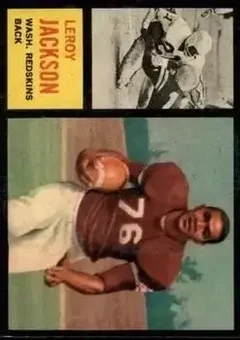 1962 Topps #174 - Leroy Jackson - Washington Redskins