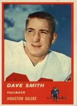 1963 Fleer #35 - Dave Smith - Houston Oilers