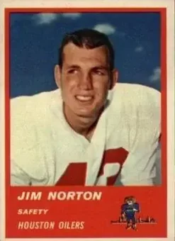1963 Fleer #40 - Jim Norton - Houston Oilers