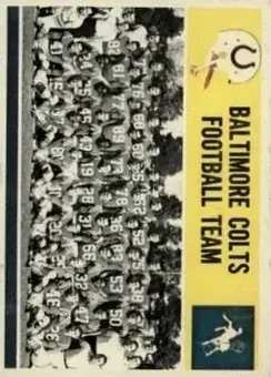 1964 Philadelphia #13 - Card #13 - Baltimore Colts