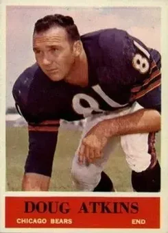 1964 Philadelphia #15 - Doug Atkins - Chicago Bears