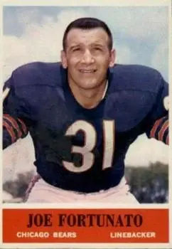 1964 Philadelphia #18 - Joe Fortunato - Chicago Bears