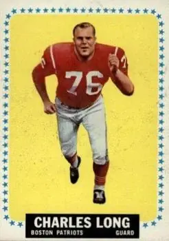1964 Topps #13 - Charles Long - Boston Patriots