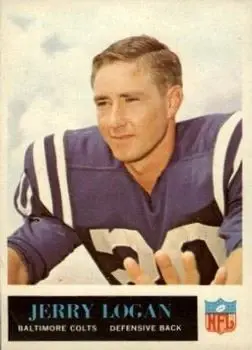 1965 Philadelphia #5 - Jerry Logan - Baltimore Colts