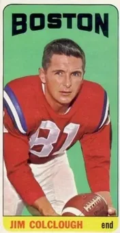 1965 Topps #6 - Jim Colclough - Boston Patriots