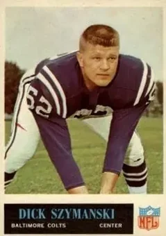 1965 Philadelphia #11 - Dick Szymanski - Baltimore Colts