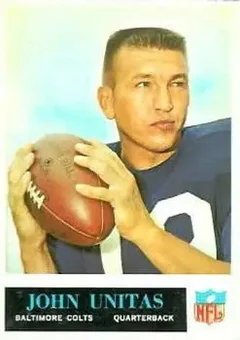 1965 Philadelphia #12 - John Unitas - Baltimore Colts