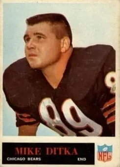 1965 Philadelphia #19 - Mike Ditka - Chicago Bears 1965 Philadelphia #19 - Mike Ditka - Chicago Bears