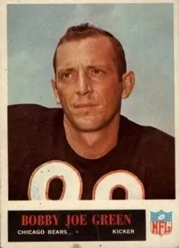 1965 Philadelphia #22 - Bobby Joe Green - Chicago Bears - Front