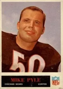 1965 Philadelphia #24 - Mike Pyle - Chicago Bears