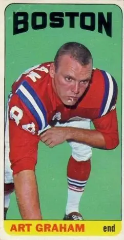 1965 Topps #11 - Art Graham - Boston Patriots