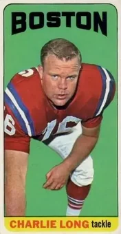 1965 Topps #13 - Charles Long - Boston Patriots 1965 Topps #13 - Charles Long - Boston Patriots
