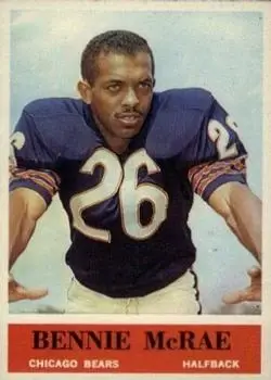 1964 Philadelphia #21 - Bennie McRae - Chicago Bears