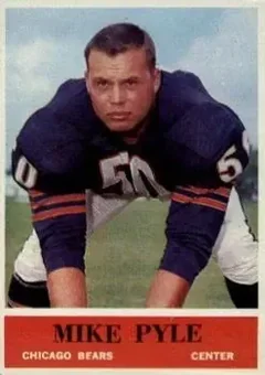 1964 Philadelphia #24 - Mike Pyle - Chicago Bears