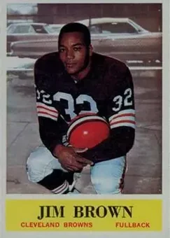 1964 Philadelphia #30 - Jimmy Brown - Cleveland Browns