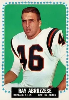 1964 Topps #22 - Ray Abruzzese - Buffalo Bills