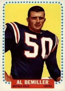 1964 Topps #25 - Al Bemiller - Buffalo Bills