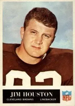 1965 Philadelphia #35 - Jim Houston - Cleveland Browns