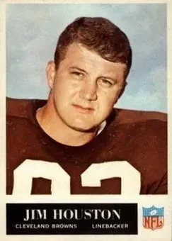 1965 Philadelphia #35 - Jim Houston - Cleveland Browns