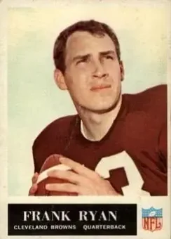 1965 Philadelphia #39 - Frank Ryan - Cleveland Browns
