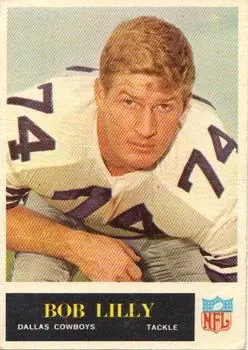 1965 Philadelphia #47 - Bob Lilly - Dallas Cowboys