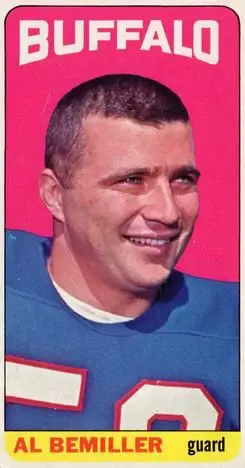 1965 Topps #25 - Al Bemiller - Buffalo Bills
