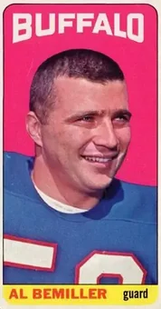 1965 Topps #25 - Al Bemiller - Buffalo Bills