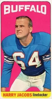 1965 Topps #32 - Harry Jacobs - Buffalo Bills