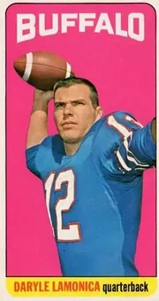 1965 Topps #36 - Daryle Lamonica - Buffalo Bills