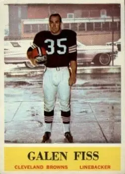 1964 Philadelphia #33 - Galen Fiss - Cleveland Browns 1964 Philadelphia #33 - Galen Fiss - Cleveland Browns