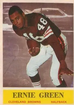 1964 Philadelphia #35 - Ernie Green - Cleveland Browns - Front