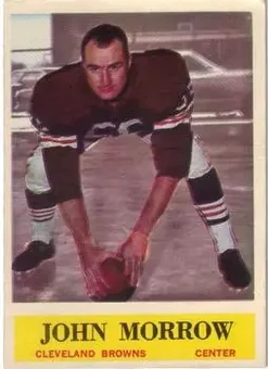 1964 Philadelphia #37 - John Morrow - Cleveland Browns 1964 Philadelphia #37 - John Morrow - Cleveland Browns