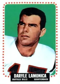 1964 Topps #31 - Daryle Lamonica - Buffalo Bills