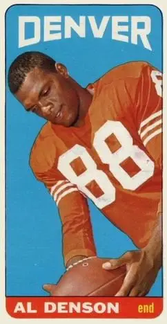 1965 Topps #49 - Al Denson - Denver Broncos