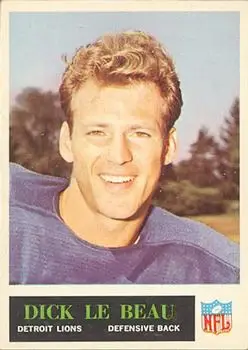 1965 Philadelphia #64 - Dick LeBeau - Detroit Lions