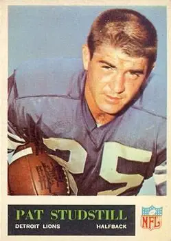 1965 Philadelphia #67 - Pat Studstill - Detroit Lions