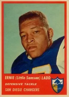 1963 Fleer #76 - Ernie Ladd - San Diego Chargers