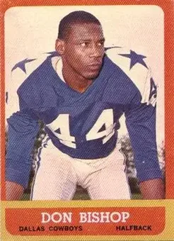1963 Topps #81 - Don Bishop - Dallas Cowboys