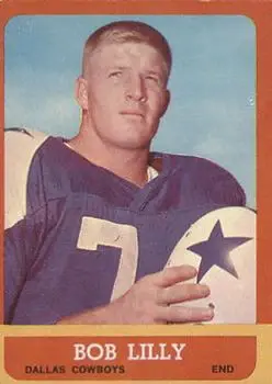 1963 Topps #82 - Bob Lilly - Dallas Cowboys