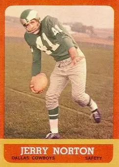 1963 Topps #83 - Jerry Norton - Dallas Cowboys