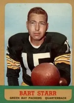 1963 Topps #86 - Bart Starr - Green Bay Packers