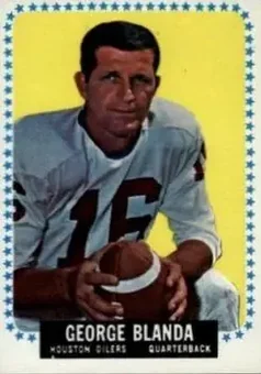 1964 Topps #68 - George Blanda - Houston Oilers