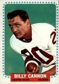 1964 Topps #69 - Billy Cannon - Houston Oilers