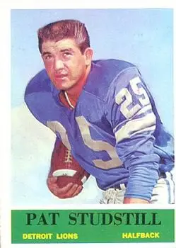 1964 Philadelphia #67 - Pat Studstill - Detroit Lions