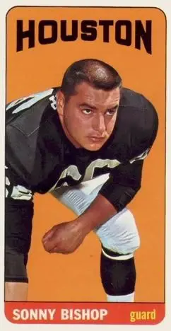 1965 Topps #68 - Sonny Bishop - Houston Oilers