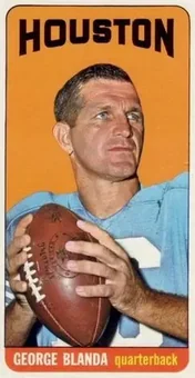 1965 Topps #69 - George Blanda - Houston Oilers