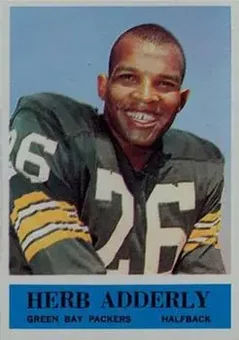1964 Philadelphia #71 - Herb Adderley - Green Bay Packers