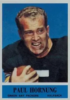 1964 Philadelphia #74 - Paul Hornung - Green Bay Packers