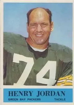 1964 Philadelphia #75 - Henry Jordan - Green Bay Packers